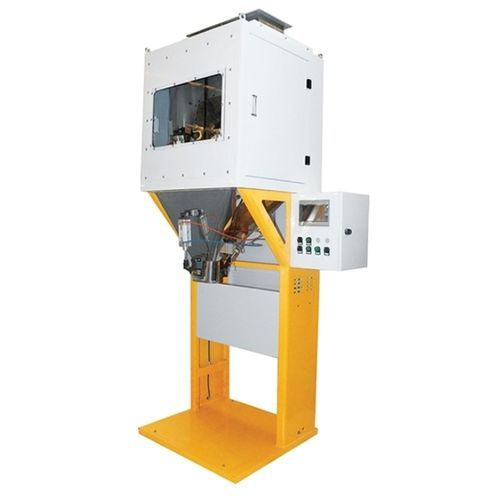 Полуавтоматическая упаковочная машина - Hebei Pingle Grain Technology Intelligent Equipmen - вертикальная / в гранулах / для пищевой промышленности