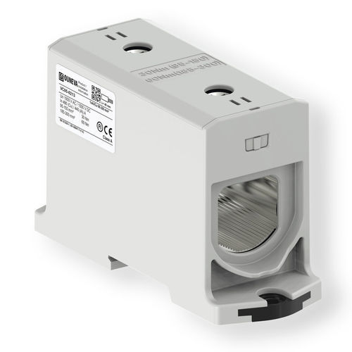Клеммная колодка мощности - VC05-0213 - ZELEC - на DIN-рейке / с винтовым соединением / изолированная