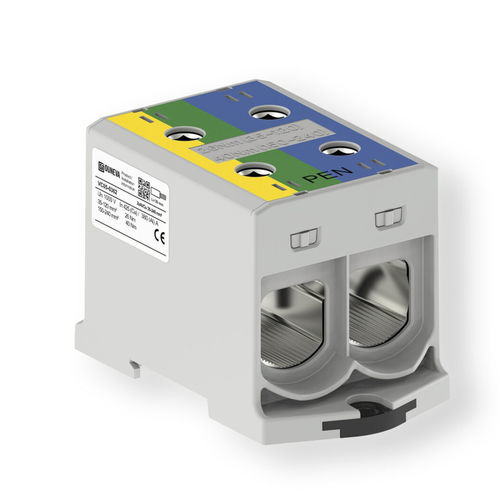 Клеммная колодка на DIN-рейке - VC05-0362 - ZELEC - с винтовым соединением / мощности / стандартная