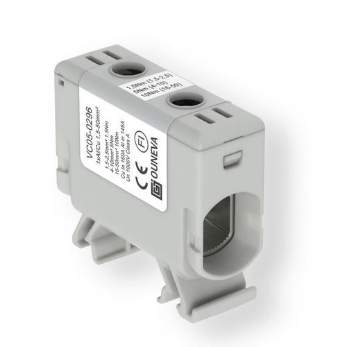 Клеммная колодка мощности - VC05-0296 - ZELEC - на DIN-рейке / с винтовым соединением / компактная