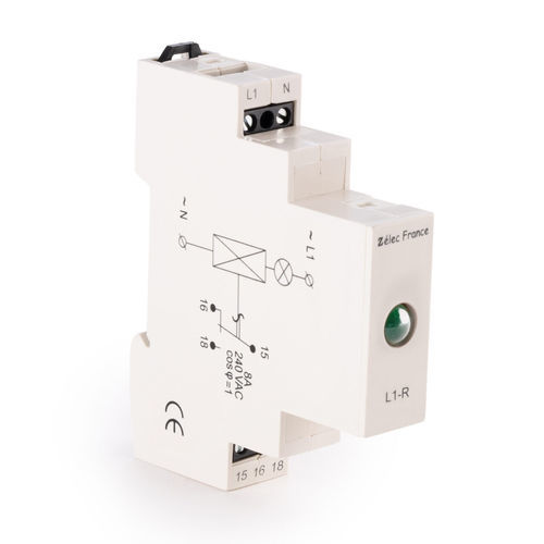 Постоянный световой индикатор - VLM230ACGA - ZELEC - LED / на DIN-рейке / IEC
