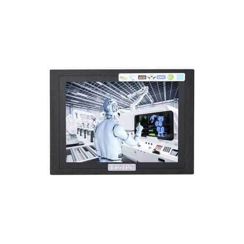 Монитор TFT-LCD - IDP-0800S series - TP-IPC - с проекционно-емкостной технологией / с резистивным сенсорным экраном на 5 проводах / промышленный