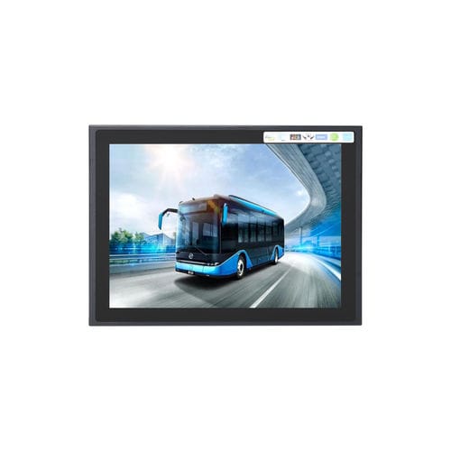 Монитор TFT-LCD - IDP-1200S series - TP-IPC - с проекционно-емкостной технологией / с резистивным сенсорным экраном на 5 проводах / 12"