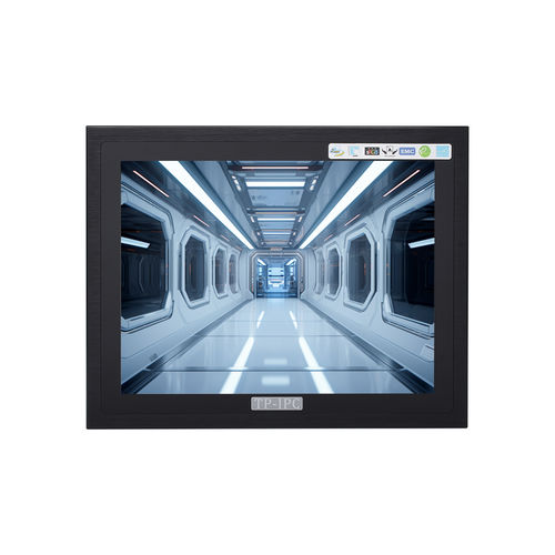 Панельный ПК TFT LCD - IPPC-104V2-2L6C -12S series - TP-IPC - со светодиодной подсветкой / с емкостным сенсорным экраном PCAP / с многоточечным сенсорным экраном