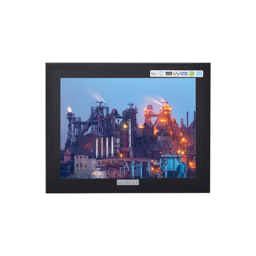 Панельный ПК ЖК-монитор - IPPC-104V2-4L6C-12S series - TP-IPC - TFT LCD / с резистивным сенсорным экраном на 5 проводах / 12"