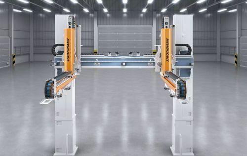 Система погрузки/разгрузки для питания - SFT series - Strothmann Machines & Handling GmbH - модульная / вертикальная / магнитная