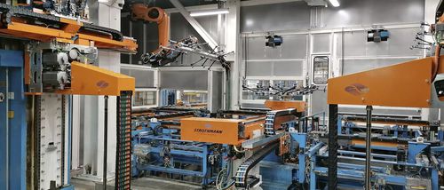 Линия прессов для производства - Strothmann Machines & Handling GmbH - для автомобилестроения / для оснастки / автоматическая