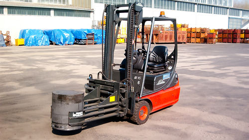 Захватное устройство для погрузки/разгрузки для бочек - T415-1 - KAUP GmbH & Co.KG - для пластикового барабана / транспортное