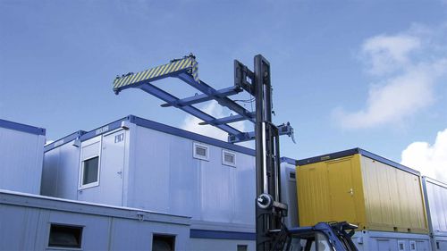 Траверса с рамами - T192E - KAUP GmbH & Co.KG - для контейнера / фиксированная / электрическая