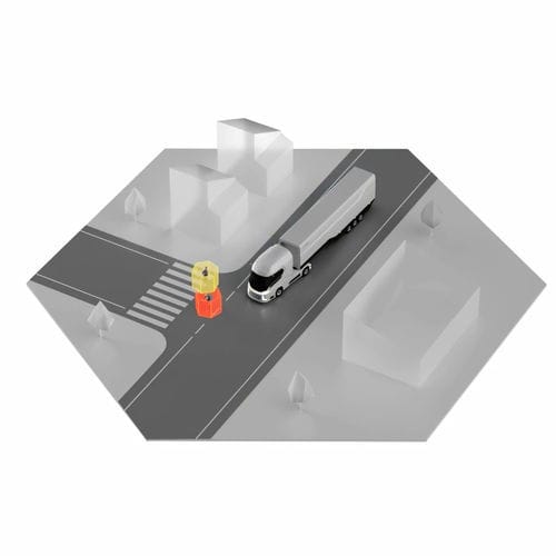 Система фотоаппаратов для помощи при повороте - TURN DETECT® 4.0 - LUIS Technology GmbH - промышленная / для транспортных средств / акустическая