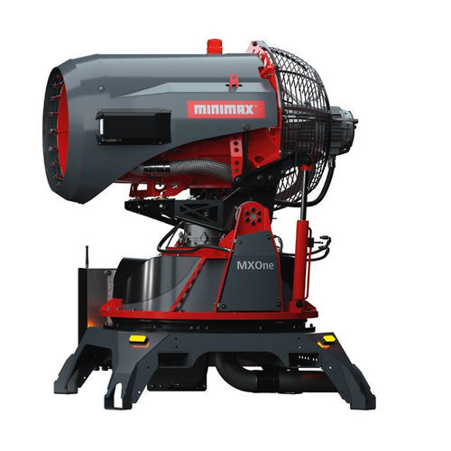 Водяная пушка тонкраспыленная вода - MXOne - Minimax GmbH - для пожаротушения / с общим вращением / наклонная