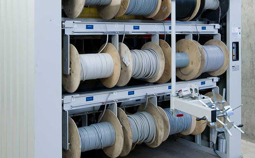 Вращающийся накопитель для барабана - eska Schneider Lagersysteme GmbH - горизонтальный / для промышленного применения
