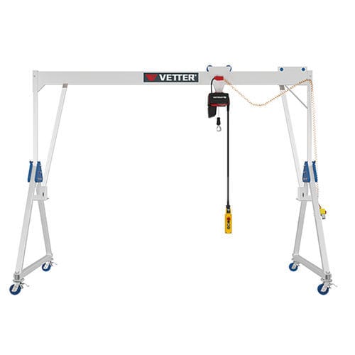 Мобильный козловой кран - ALU-PK - VETTER Krantechnik GmbH - для цеха / однобалочный / электрический