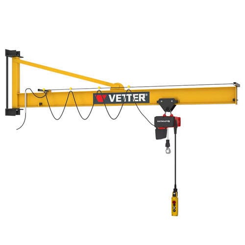 Настенный поворотный кран - PW - VETTER Krantechnik GmbH - 180° / с электроприводом / триангуляционный