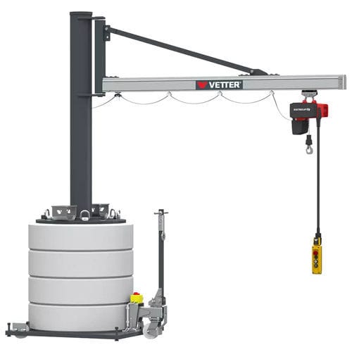 Поворотный кран на стойке - MOB-US - VETTER Krantechnik GmbH - 270° / для подъема / поворотный