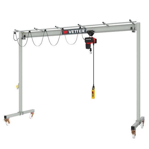 Мобильный козловой кран - PA - VETTER Krantechnik GmbH - для цеха / однобалочный / электрический