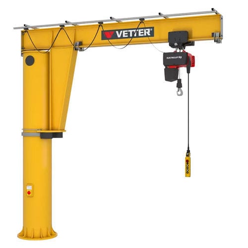 Поворотный кран на стойке - M - VETTER Krantechnik GmbH - 360° / для подъема / поворотный