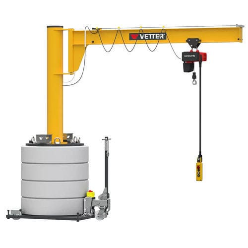Поворотный кран на стойке - MOB-AS - VETTER Krantechnik GmbH - 270° / для подъема / поворотный