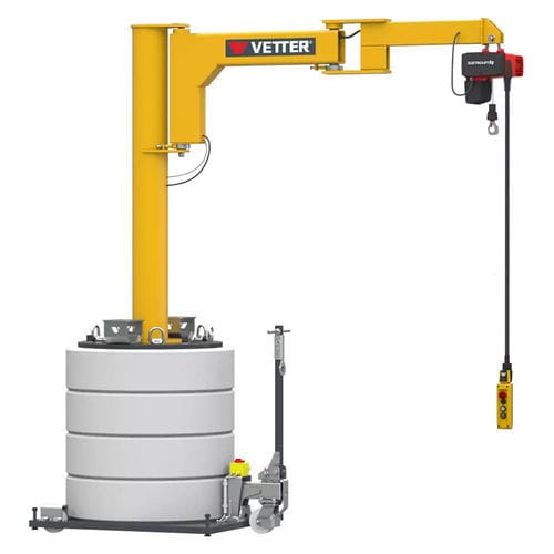 Поворотный кран 300° - MOB-BS - VETTER Krantechnik GmbH - для подъема / поворотный / шарнирный