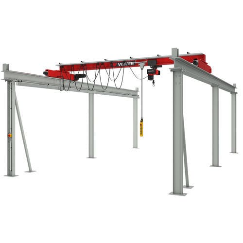 Козловой кран на рейке - P500 OLYMPIA® - VETTER Krantechnik GmbH - для цеха / электрический / воздушный