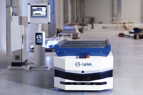 AGV для разгрузочно-погрузочных работ - ES GEAR - Europa Systems Sp. z o.o. - транспортная / для складов