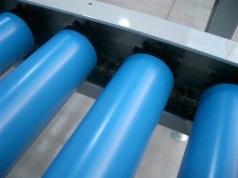 Конвейерный ролик из ПВХ - RT0-50-12-M8 - Europa Systems Sp. z o.o. - свободный / из пластика