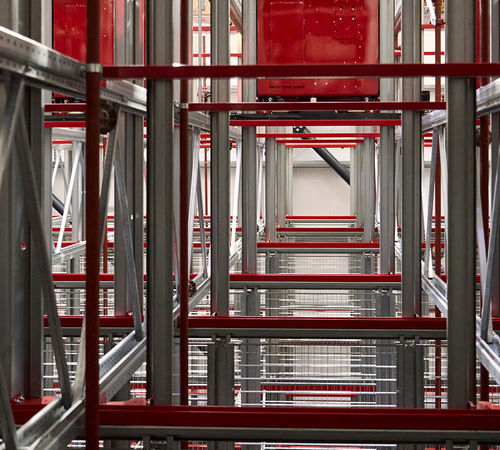 Стеллаж склад для хранения - Moffett Racking™ - Moffett Automated Storage Ltd - с поддоном