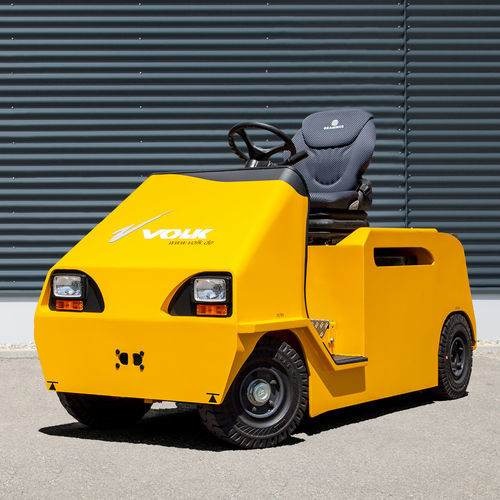 Электрический трактор - EFZ 20 K - Volk Fahrzeugbau GmbH - 4-колесный / с местом для сидения водителя / для буксировки