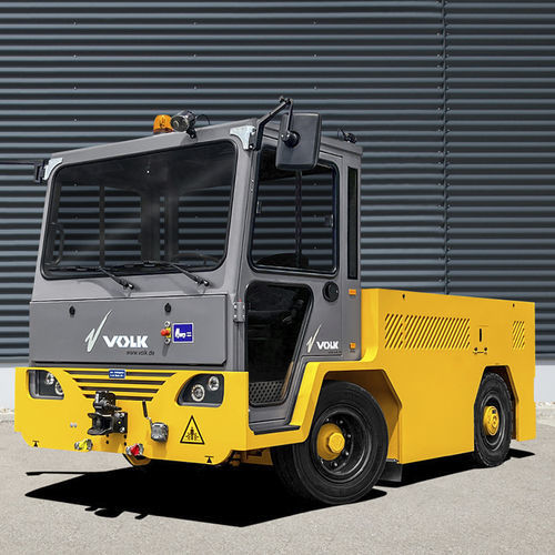 Электрический трактор - EFZ 100 N - Volk Fahrzeugbau GmbH - 4-колесный / с местом для сидения водителя / для буксировки