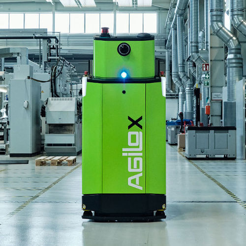 AMR для разгрузочно-погрузочных работ - AGILOX ONE - AGILOX Services GmbH - для складов / вилочной формы