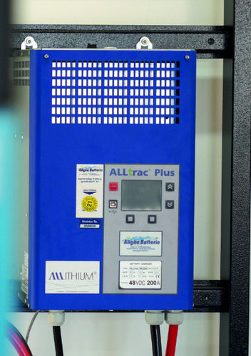 Устройство зарядки батарей с настенным монтажом - Allgäu Batterie GmbH & Co. KG - литий-ионное / ISO / автоматическое
