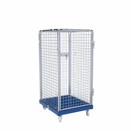 Контейнер на колесиках с пластмассовым основанием - KAD5A50101350COZ101 - FEIL rolltainer GmbH - устройство защиты от краж