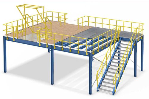 Промышленный этажный стеллаж с системой укладки - Galler Lager- und Regaltechnik GmbH - для пустых поддонов / для промышленности / напольный