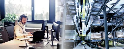 Система управления для складов - Gilgen Logistics AG Intralogistik Gesamtsysteme - модульная