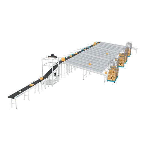 Сортирующее устройство с толкачом - BOWE INTRALOGISTICS - для интралогистики / оптическое / автоматическое