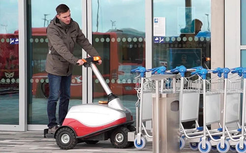 Трактор для буксировки - Push2Move / Tow2Move - EXPRESSO Deutschland GmbH & Co. KG - электрический / 4-колесный / с сопровождающим оператором