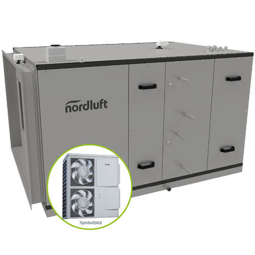 Стационарный генератор горячего воздуха - Eco-WP - nordluft Wärme- und Lüftungstechnik GmbH & Co. KG - электрический
