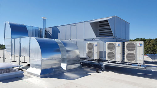 Тепловой насос воздух/вода - EcoKomfort - nordluft Wärme- und Lüftungstechnik GmbH & Co. KG - воздух/воздух
