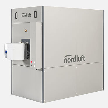 Газовый калорифер - NL-A BW - nordluft Wärme- und Lüftungstechnik GmbH & Co. KG - напольный / промышленный