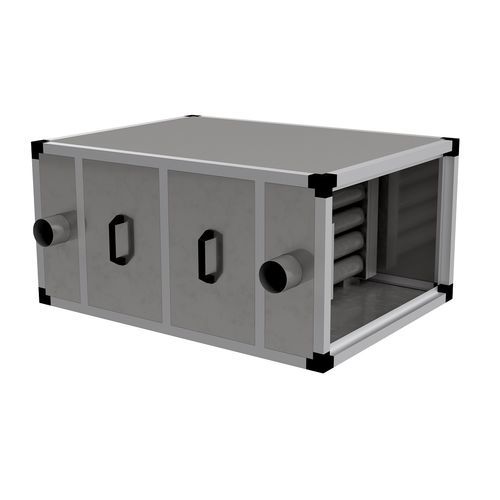 Кожухотрубный теплообменник - nordluft Wärme- und Lüftungstechnik GmbH & Co. KG - газ/газ / из нержавеющей стали / для рекуперации тепла выхлопных газов