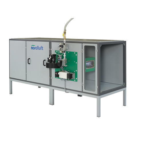 Горелка с камерой - VMP - nordluft Wärme- und Lüftungstechnik GmbH & Co. KG - газовая / с прямым горением / для подогрева воздуха