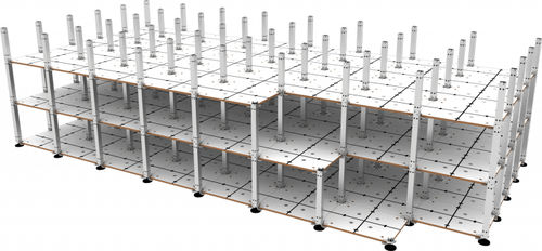 Стеллаж склад для хранения - The Shelf - Noyes Technologies GmbH - с полкой / динамический / модульный
