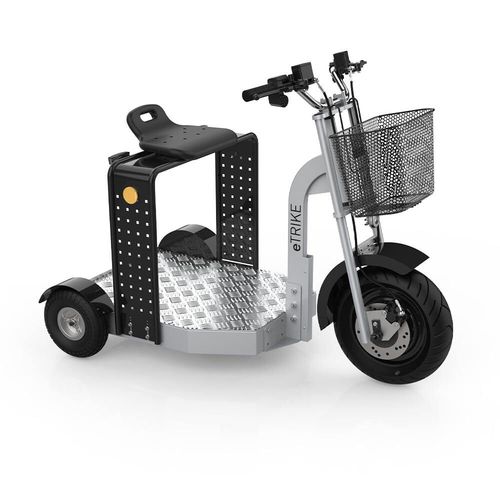 Электрический скутер для погрузно-разгрузочных работ - eTRIKE - Flowsort BV FATH GmbH - с платформой