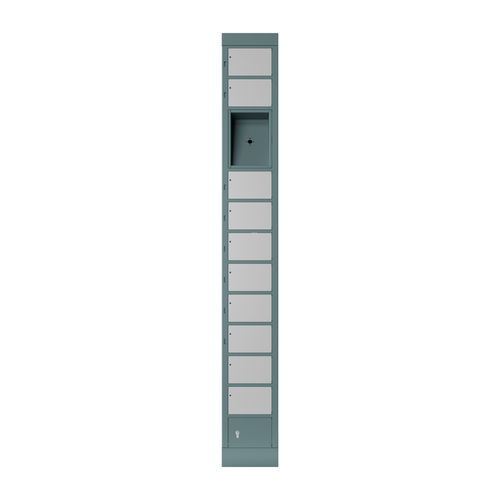 Шкаф для обеспечения безопасности - S12-10 - deister electronic GmbH - встраиваемый / автоматический