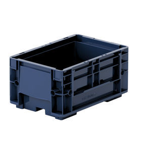 Ящик из пластика - R-KLT-3215 - HI-PAS PLASTIK ESYA TIC. VE SAN. LTD. STI - для хранения / штабелируемый / усиленный