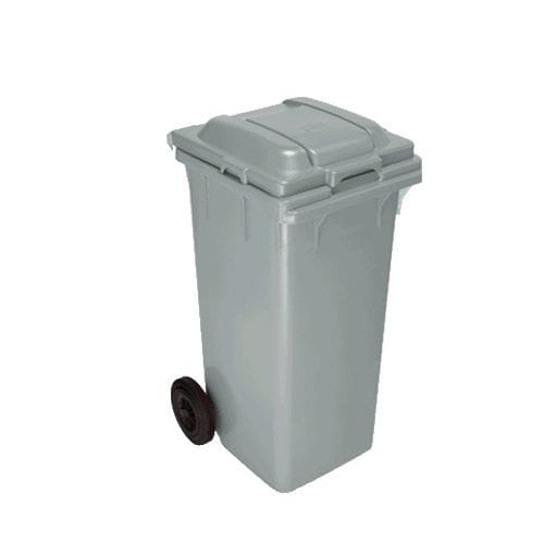 Мусорный контейнер из пластика - CK-400 120 - HI-PAS PLASTIK ESYA TIC. VE SAN. LTD. STI - для промышленных отходов / с крышкой / 2-колесный
