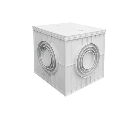 Люк из пластика - LOGA 055 - HI-PAS PLASTIK ESYA TIC. VE SAN. LTD. STI - квадратный