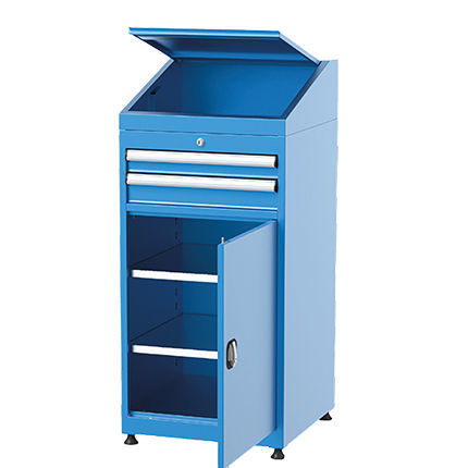 Шкаф для хранения - 5145 - HI-PAS PLASTIK ESYA TIC. VE SAN. LTD. STI - встроенный / с выдвижным ящиком / простая дверь