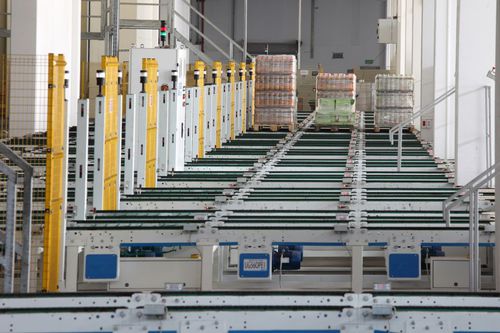 Пневматическая система для паллет - System Logistics S.p.A. - непрерывного действия