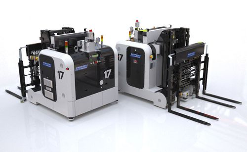 Штабелер AGV - System Logistics S.p.A. - на аккумуляторе / для производства / для узкого прохода